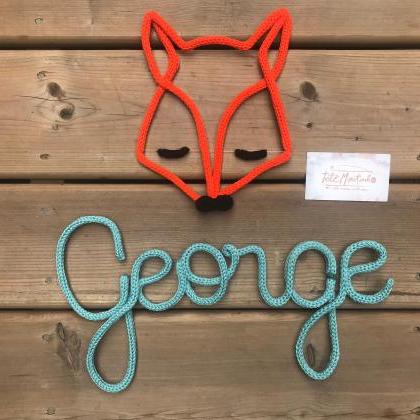 Nursery Name Sign,Personalized Name..